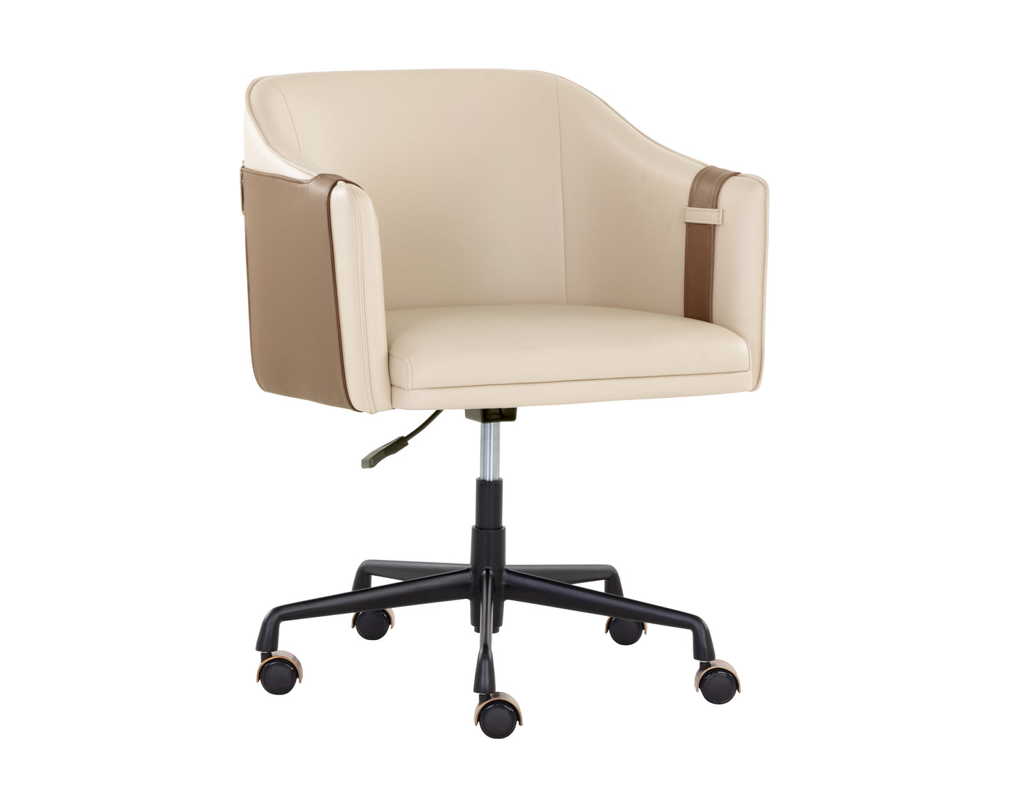 NAHLA CARTER OFFICE CHAIR - NAPA BEIGE / NAPA TAN