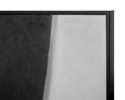 NAHLA DOUBLE CROSS (SET OF 2) - 48" X 48" - BLACK FLOATER FRAME