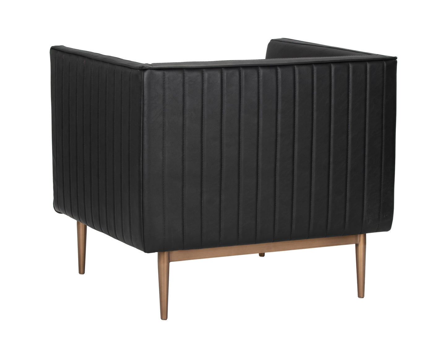 NAHLA BATAVIA ARMCHAIR - VINTAGE BLACK