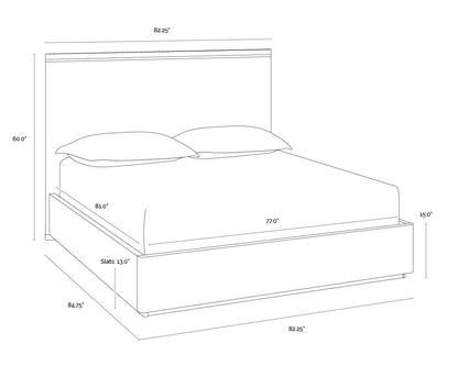 NAHLA ALTMAN BED - KING
