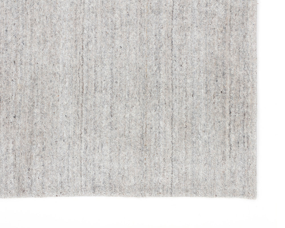 NAHLA ALASKA HAND-LOOMED RUG - GREY / IVORY - 8' X 10'