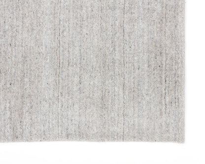 NAHLA ALASKA HAND-LOOMED RUG - GREY / IVORY - 8' X 10'