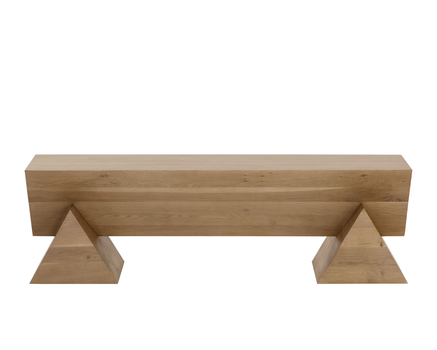 NAHLA GREGOR BENCH - RUSTIC OAK