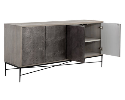 NAHLA ALGARVE SIDEBOARD - GREY