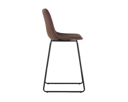 NAHLA CAL COUNTER STOOL - ANTIQUE BROWN