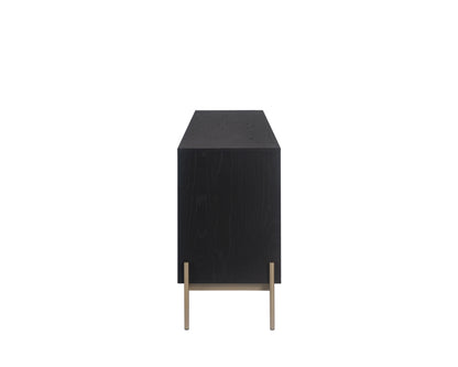 NAHLA AVIDA SIDEBOARD - LARGE - GOLD - BLACK/NATURAL
