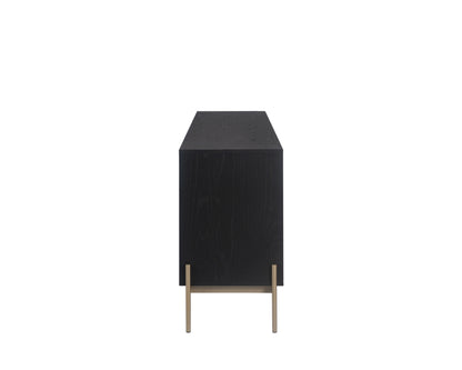 NAHLA AVIDA SIDEBOARD - LARGE - GOLD - BLACK/NATURAL
