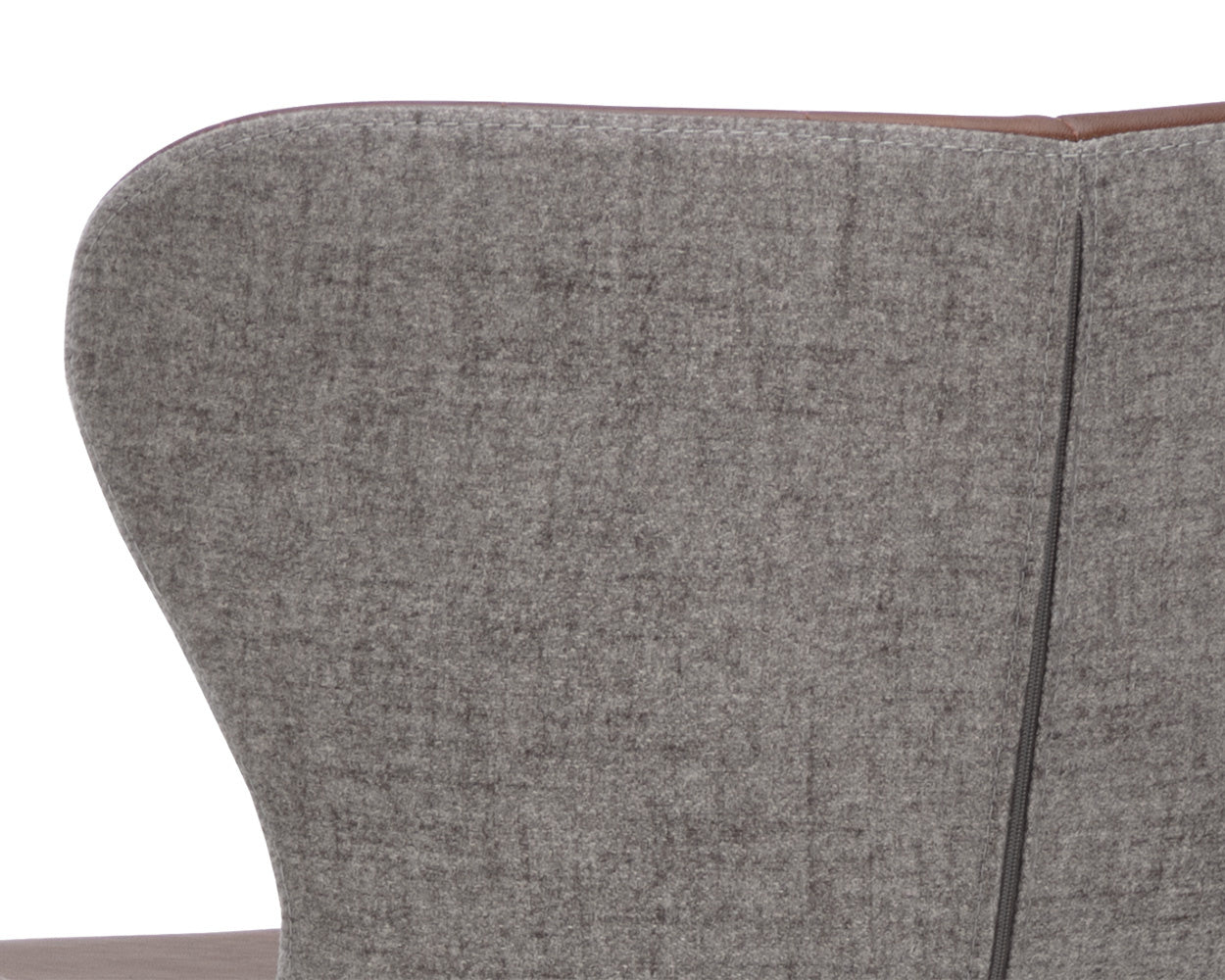 NAHLA ARABELLA BARSTOOL - BRAVO COGNAC / NOVEMBER GREY