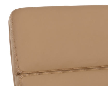 NAHLA KLEO OFFICE CHAIR - TAN