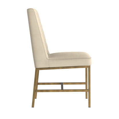 NAHLA LEIGHLAND DINING CHAIR - CASTILLO CREAM