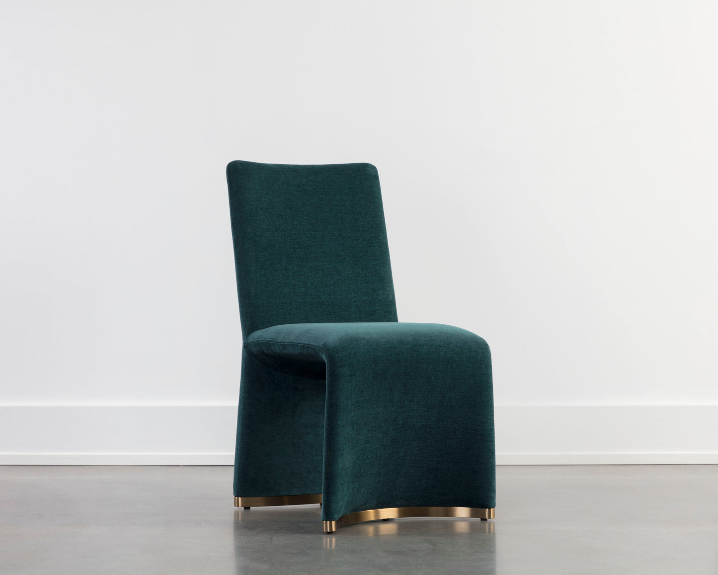 NAHLA ILUKA DINING CHAIR - DANNY TEAL