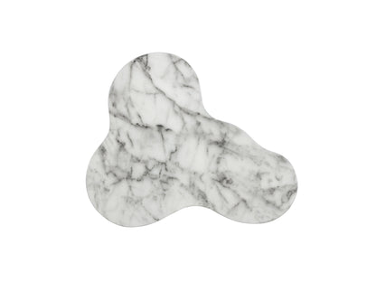 NAHLA AVA END TABLE - SMALL - MARBLE LOOK