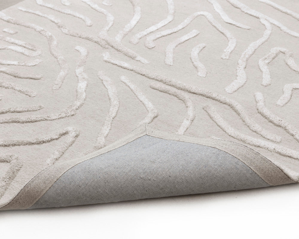 NAHLA KENYA HAND-TUFTED RUG - BEIGE - 8' X 10'