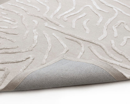 NAHLA KENYA HAND-TUFTED RUG - BEIGE - 8' X 10'