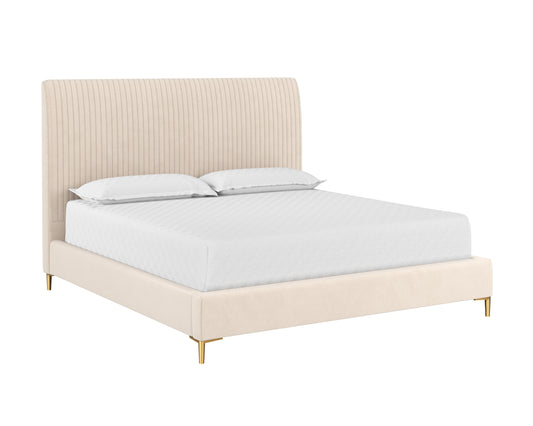 NAHLA HARRIS BED - KING - CASABLANCA CLOUD