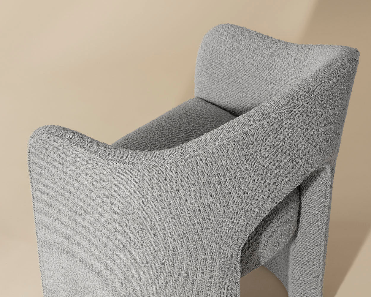 NAHLA ANAYA DINING ARMCHAIR - ALTRO CAPPUCCINO