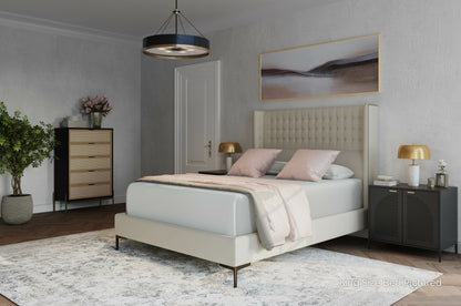 NAHLA CAIRO BED - KING - ANTONIO PORCELAIN