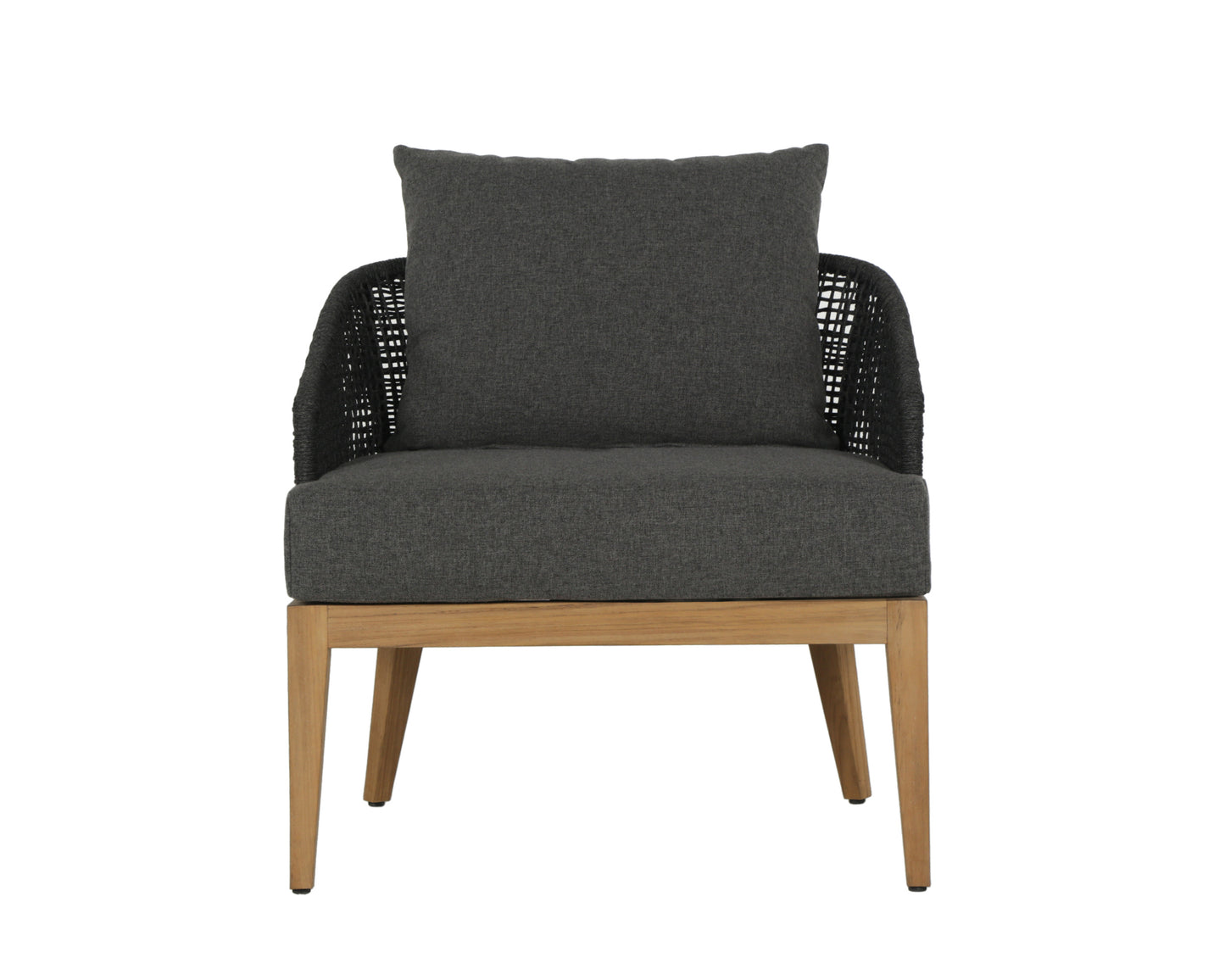 NAHLA CAPRI LOUNGE CHAIR - NATURAL - GRACEBAY GREY