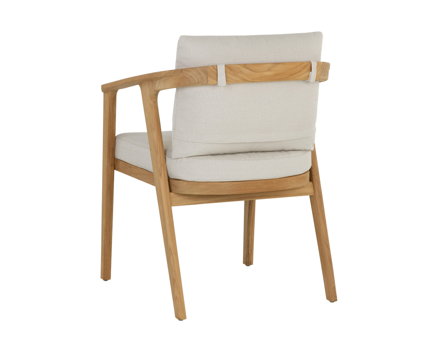 NAHLA CORALINE DINING ARMCHAIR - PALAZZO CREAM