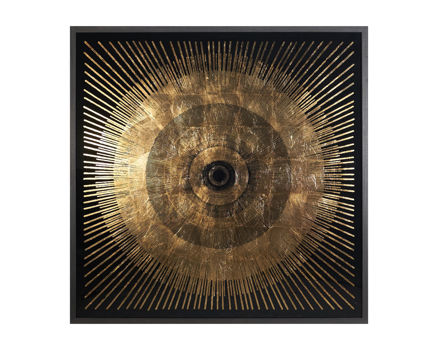 NAHLA BRILLIANCE - 48" X 48" - CHARCOAL FRAME