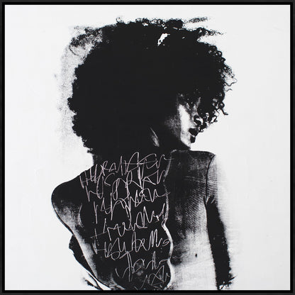 To Write Graffiti on Her Back