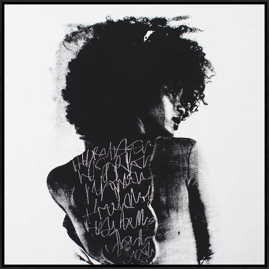 To Write Graffiti on Her Back