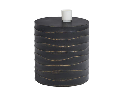 NAHLA COREY END TABLE - BLACK