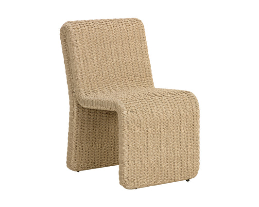 NAHLA EDESSA DINING CHAIR - NATURAL