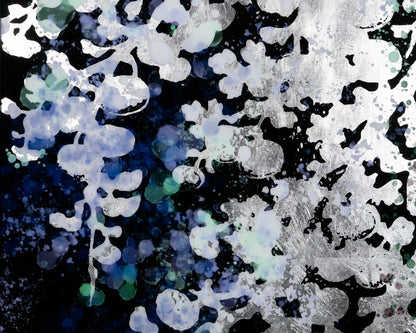 NAHLA FLORAL FANTASY (SET OF 2) - 40" X 60" - CHARCOAL FRAME