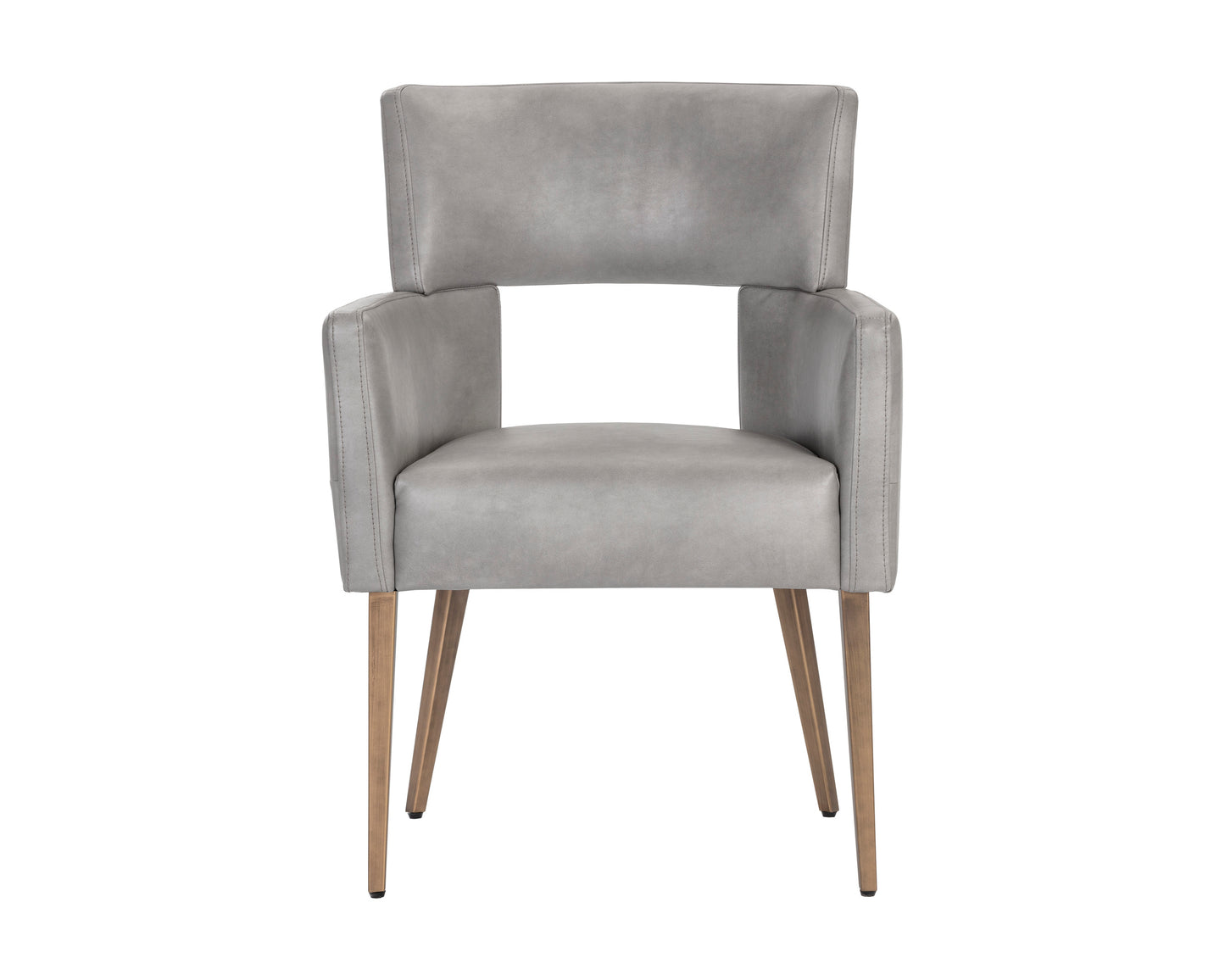 NAHLA AMERIE DINING ARMCHAIR - BRAVO METAL