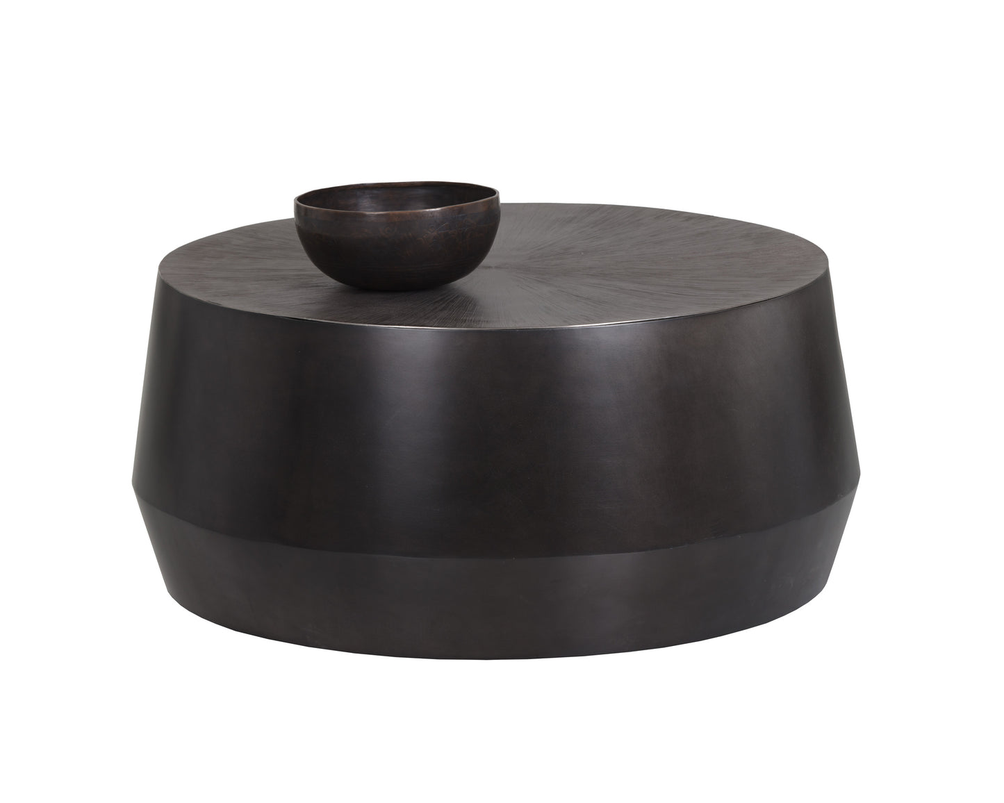 NAHLA CREED COFFEE TABLE - SMALL - GUNMETAL
