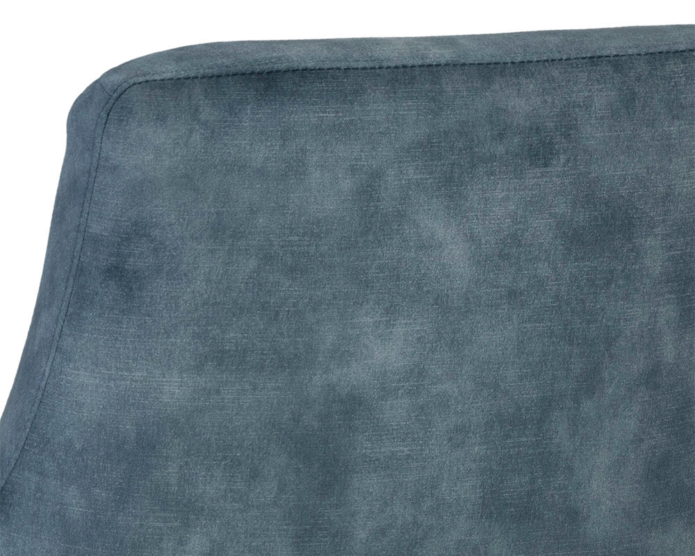 NAHLA ALETTA LOUNGE CHAIR - NONO PETROL