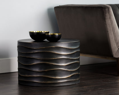 NAHLA COREY COFFEE TABLE - SMALL - BLACK