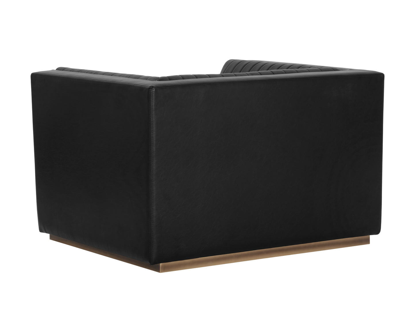 NAHLA BRADLEY ARMCHAIR - VINTAGE BLACK