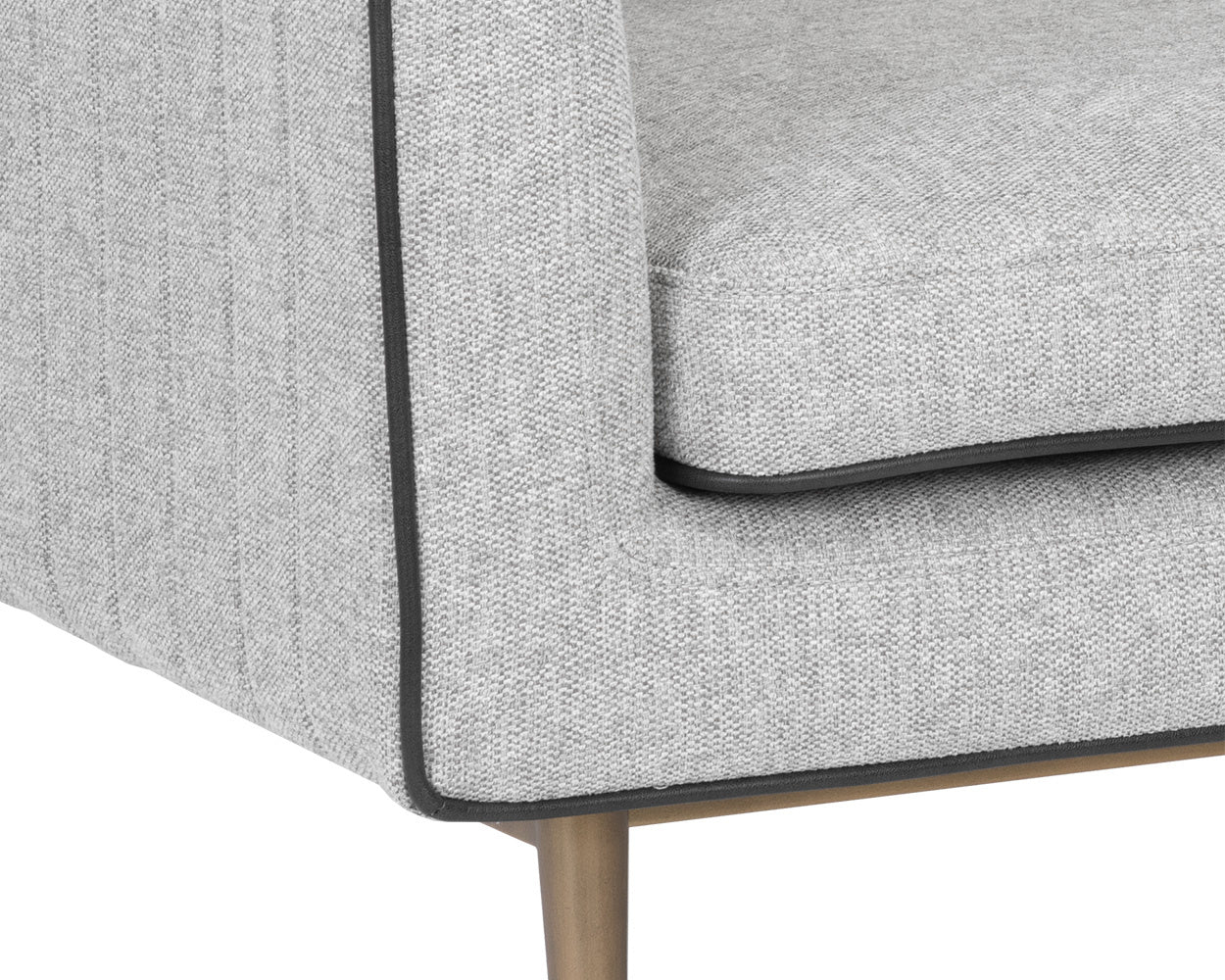 NAHLA BATAVIA ARMCHAIR - BELFAST HEATHER GREY