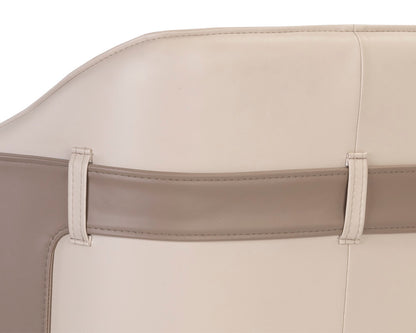 NAHLA CHRISTIAN COUNTER STOOL - NAPA BEIGE / NAPA TAN
