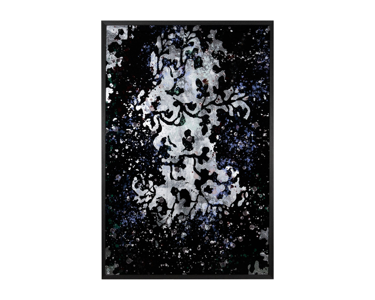 NAHLA FLORAL FANTASY (SET OF 2) - 40" X 60" - CHARCOAL FRAME