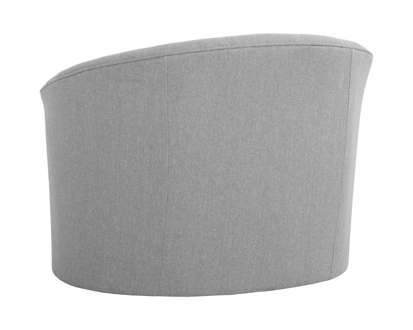 NAHLA GRIMALDI SWIVEL ARMCHAIR - LIV DOVE
