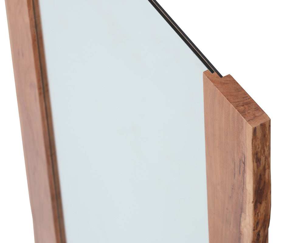 NAHLA FONTANA FLOOR MIRROR - NATURAL