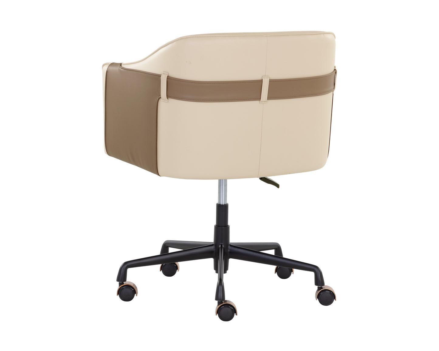 NAHLA CARTER OFFICE CHAIR - NAPA BEIGE / NAPA TAN