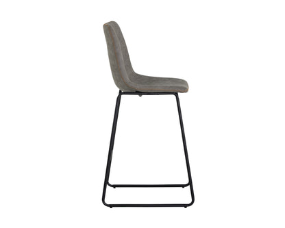 NAHLA CAL COUNTER STOOL - ANTIQUE GREY