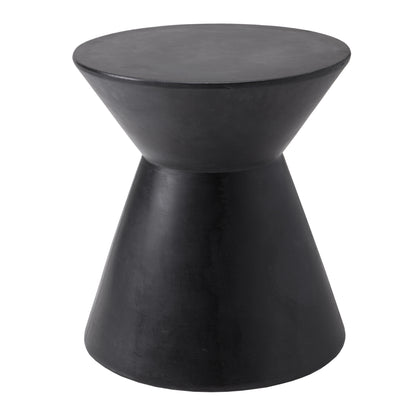 NAHLA ASTLEY END TABLE - BLACK