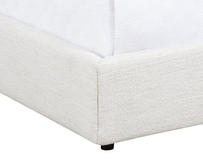 NAHLA EMMIT BED - QUEEN - MERINO PEARL