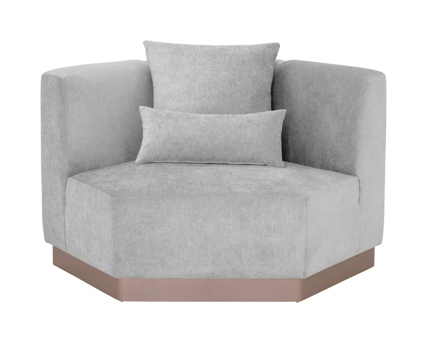 NAHLA AMALIA ARMCHAIR - POLO CLUB STONE