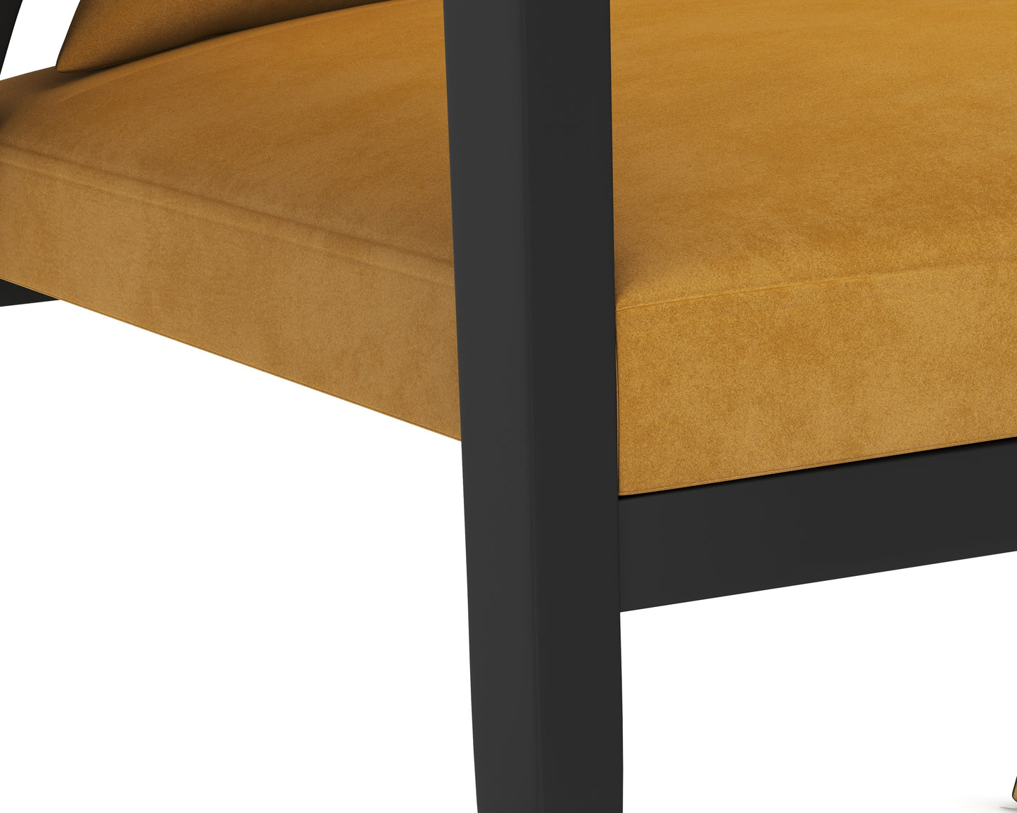 NAHLA KIRSTEN LOUNGE CHAIR - GOLD SKY