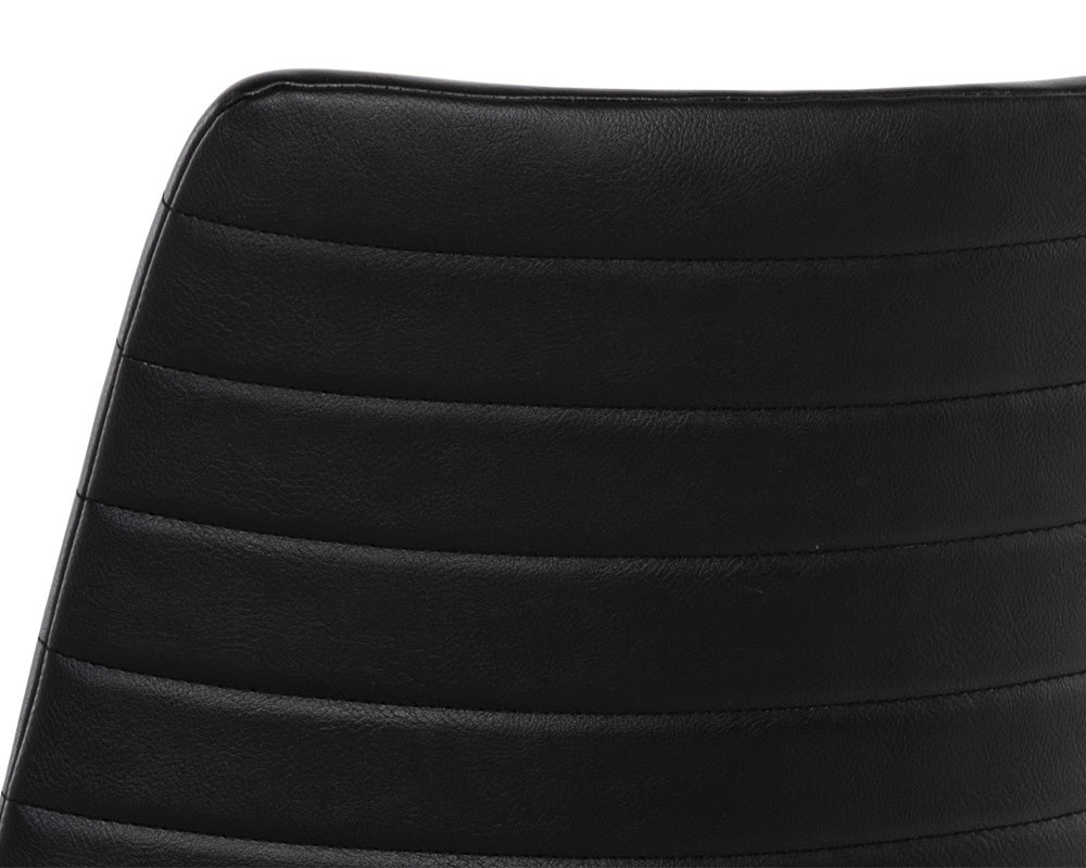 NAHLA GRACEN DINING CHAIR - NIGHTFALL BLACK