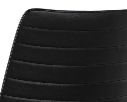 NAHLA GRACEN DINING CHAIR - NIGHTFALL BLACK