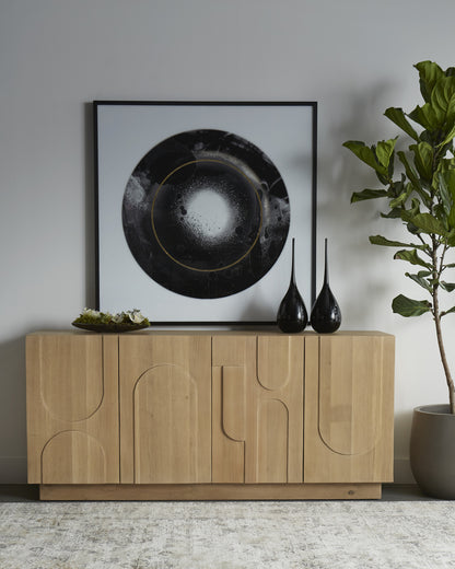NAHLA COVE SIDEBOARD - RUSTIC OAK
