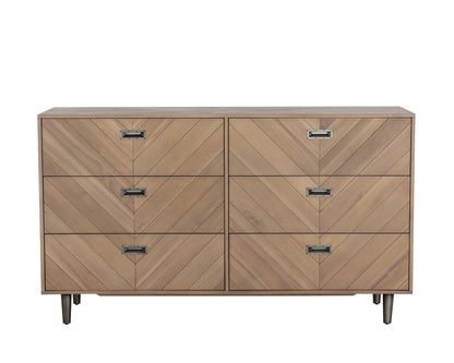 NAHLA GREYSON DRESSER - LIGHT ACACIA