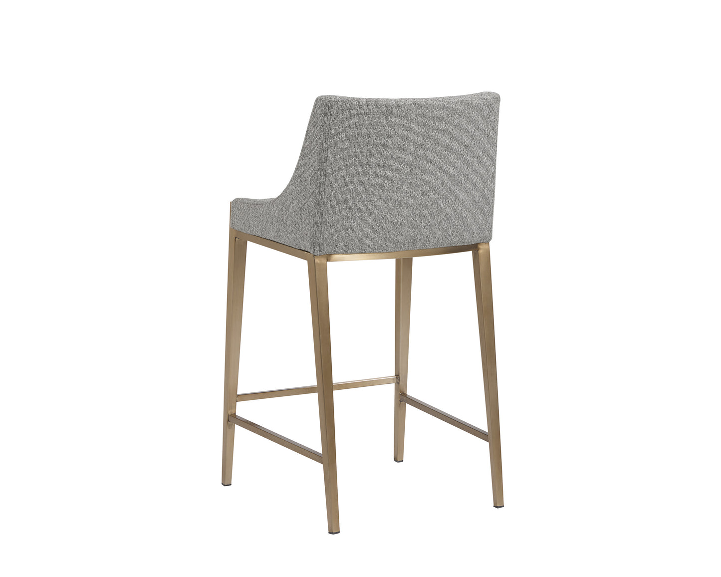 NAHLA DIONNE COUNTER STOOL - MONUMENT PEBBLE